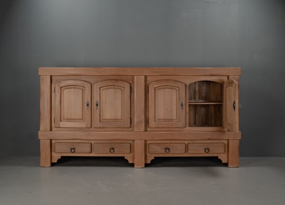 Brutalist Sideboard in Oak Wood, 1963-VLO-2031337