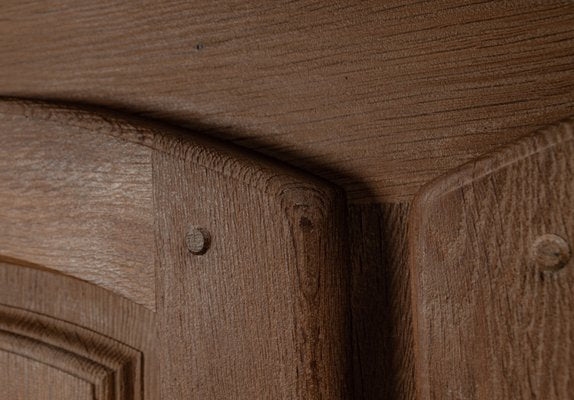 Brutalist Sideboard in Oak Wood, 1963-VLO-2031337