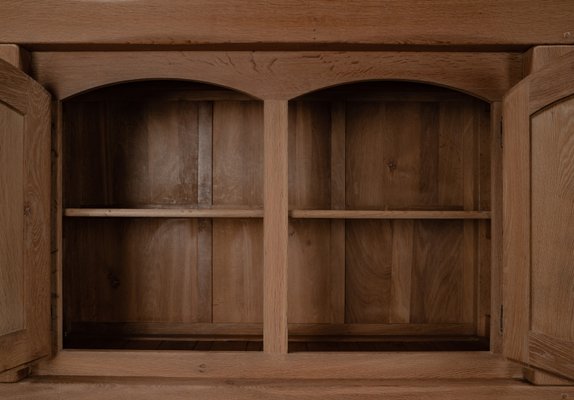 Brutalist Sideboard in Oak Wood, 1963-VLO-2031337