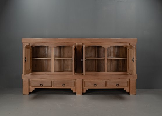 Brutalist Sideboard in Oak Wood, 1963-VLO-2031337