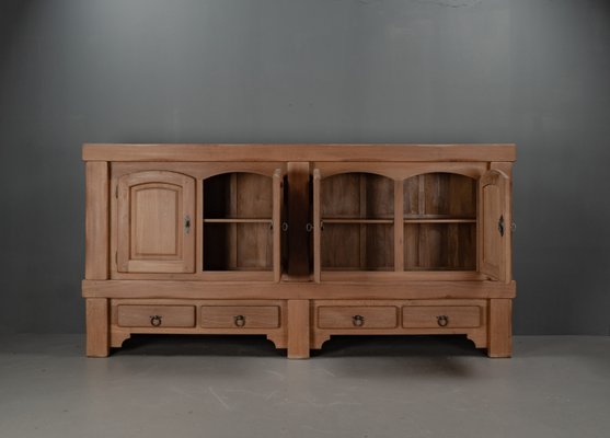 Brutalist Sideboard in Oak Wood, 1963-VLO-2031337