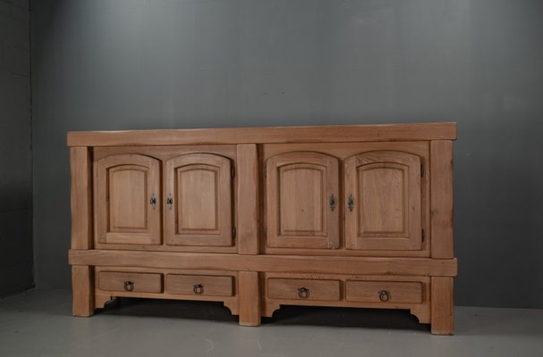 Brutalist Sideboard in Oak Wood, 1963-VLO-2031337