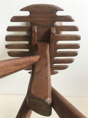 Brutalist Stool, 1960s-NER-1355040