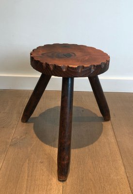 Brutalist Stools, 1950s, Set of 2-BA-1594596