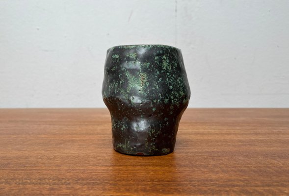 Brutalist Studio Pottery Vase, Germany, 1980s-UAH-1704020