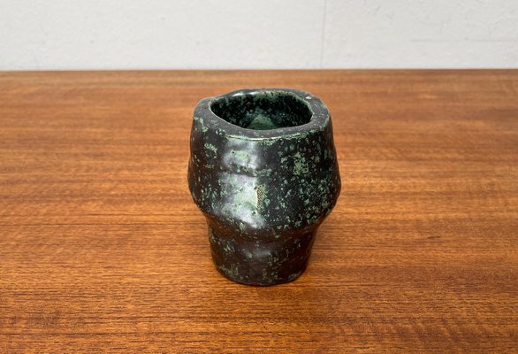 Brutalist Studio Pottery Vase, Germany, 1980s-UAH-1704020