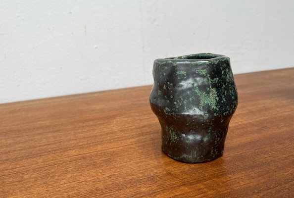 Brutalist Studio Pottery Vase, Germany, 1980s-UAH-1704020