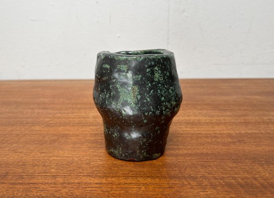 Brutalist Studio Pottery Vase, Germany, 1980s-UAH-1704020