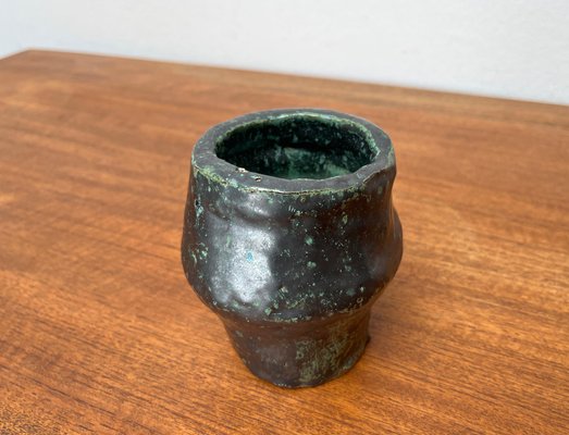 Brutalist Studio Pottery Vase, Germany, 1980s-UAH-1704020