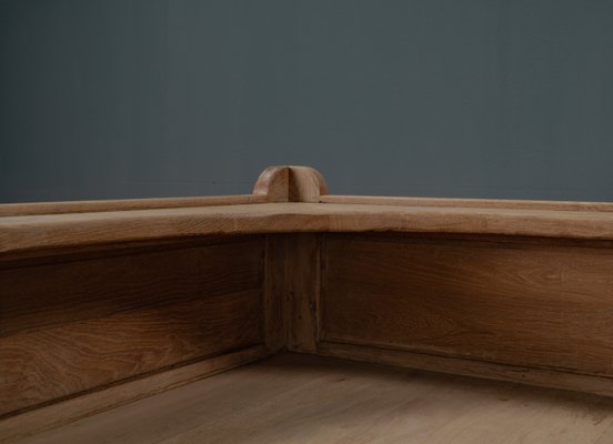 Brutalist Table in Oak Wood, 1963-VLO-2031348