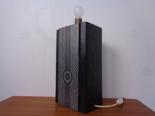 Brutalist Table Lamp from Temde, Switzerland, 1960s-RDW-1797033