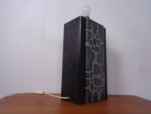 Brutalist Table Lamp from Temde, Switzerland, 1960s-RDW-1797033