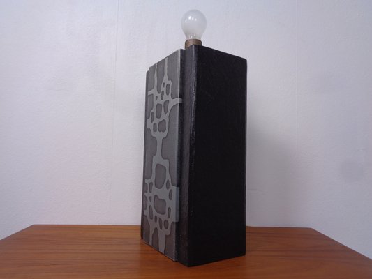 Brutalist Table Lamp from Temde, Switzerland, 1960s-RDW-1797033