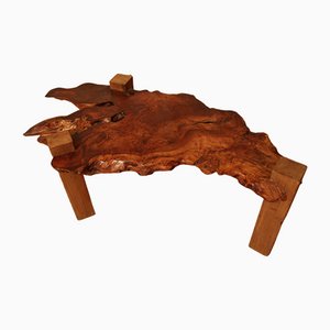 Brutalist Tree Trunk Coffee Table-KMQ-1098300