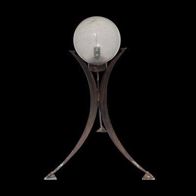 Brutalist Tripod Floor Lamp, Germany, 1970s-BHG-1007472