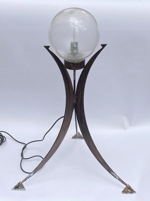 Brutalist Tripod Floor Lamp, Germany, 1970s-BHG-1007472