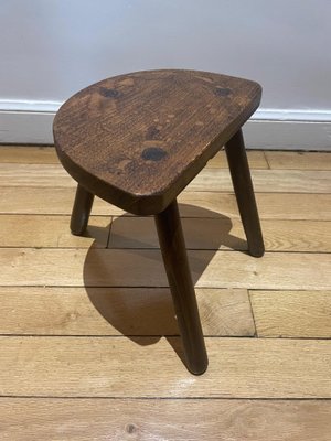 Brutalist Tripod Stool-AVC-1230958