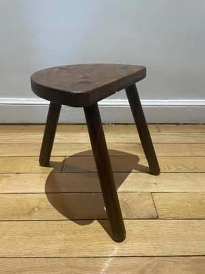 Brutalist Tripod Stool-AVC-1230958