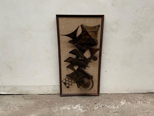 Brutalist Wall Sculpture by Henrik Horst-MXB-1240015