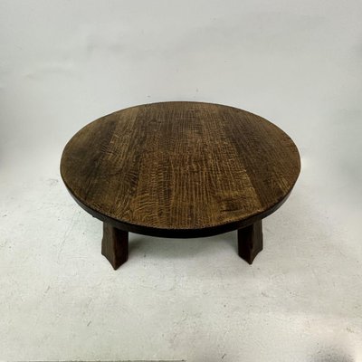 Brutalist Wooden Coffee Table, 1970s-BGP-1797672