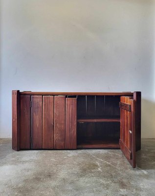 Brutalist Wooden Sideboard, 1970s-ITU-1795827