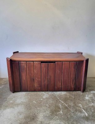 Brutalist Wooden Sideboard, 1970s-ITU-1795827