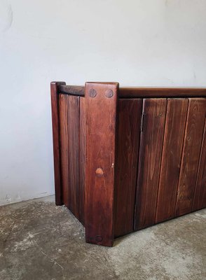 Brutalist Wooden Sideboard, 1970s-ITU-1795827