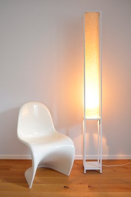 Brutalistic Floor Lamp in Glass Fiber, 1970s-OV-1273556