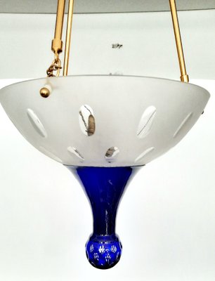 Bubble Crystal Hanging Light from Saint Louis, 1990s-EAI-1725301