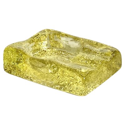 Bubble Glass Ashtray, France, 1970s-UR-1377570