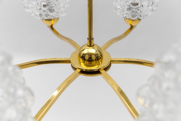 Bubble Glass Chandelier by Helena Tynell, Germany, 1960s-KQB-1817977