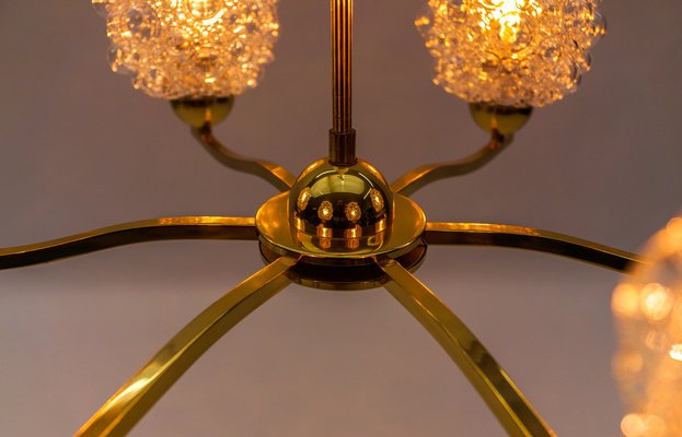 Bubble Glass Chandelier by Helena Tynell, Germany, 1960s-KQB-1817977