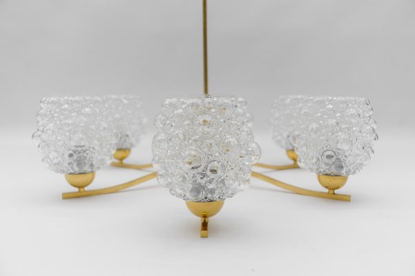 Bubble Glass Chandelier by Helena Tynell, Germany, 1960s-KQB-1817977