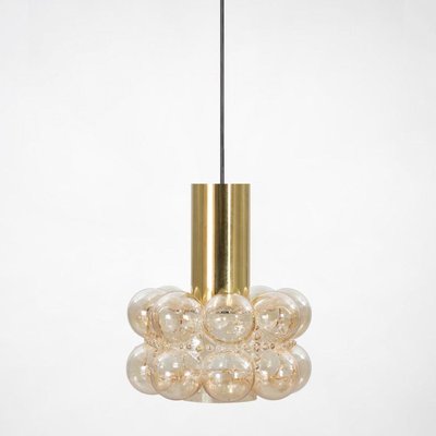 Bubble Glass Pendant Lamp by Helena Tynell, 1960s-VDW-2016924