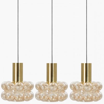 Bubble Glass Pendant Lamp by Helena Tynell, 1960s-VDW-2016924