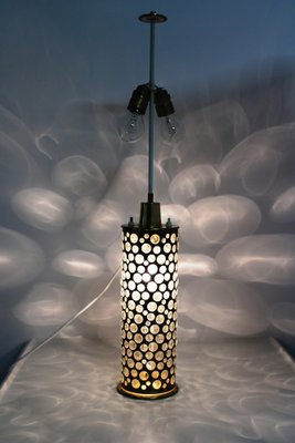 Bubble Glass Table Lamps attributed to Helena Tynell for Limburg, 1960s-ZWH-1811314