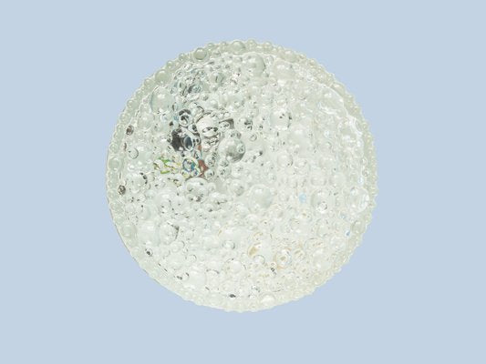 Bubble Glass Wall and Ceiling Lamp from Glashütte Limburg, 1960s-GPP-742229