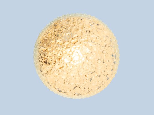 Bubble Glass Wall and Ceiling Lamp from Glashütte Limburg, 1960s-GPP-742230