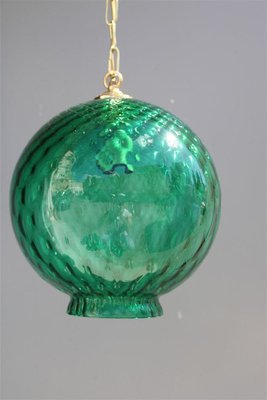 Bubble Pendant Light in Murano Glass attributed to Venini, 1950s-EH-1407414