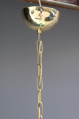 Bubble Pendant Light in Murano Glass attributed to Venini, 1950s-EH-1407414