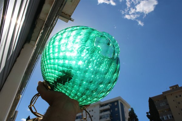 Bubble Pendant Light in Murano Glass attributed to Venini, 1950s-EH-1407414