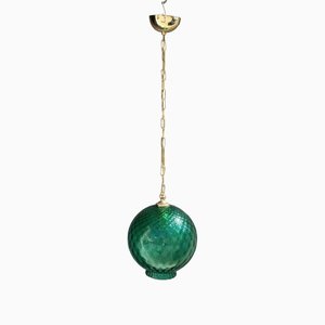 Bubble Pendant Light in Murano Glass attributed to Venini, 1950s-EH-1407414