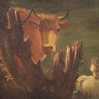 Bucolic Landscape, 1770s, Oil on Canvas-RP-2016173