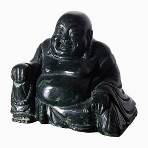 Budai Buddha in Dark Jade, 1900-RCE-2031405