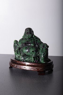 Budai Buddha in Speckled Jade, 1900-RCE-2032334