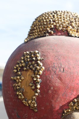 Buddha in Gilded Wood, Asia, 1950s-LA-1755696