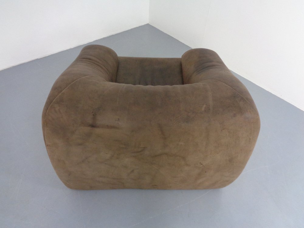 Buffalo Chair in Leather from De Sede, 1970s