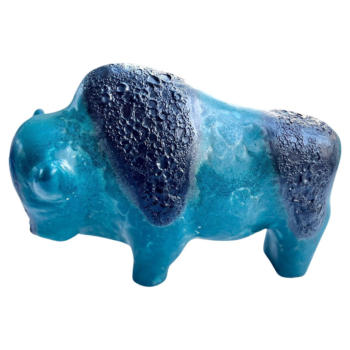 Buffalo Figurine by Otto Gerharz for Otto Keramiek