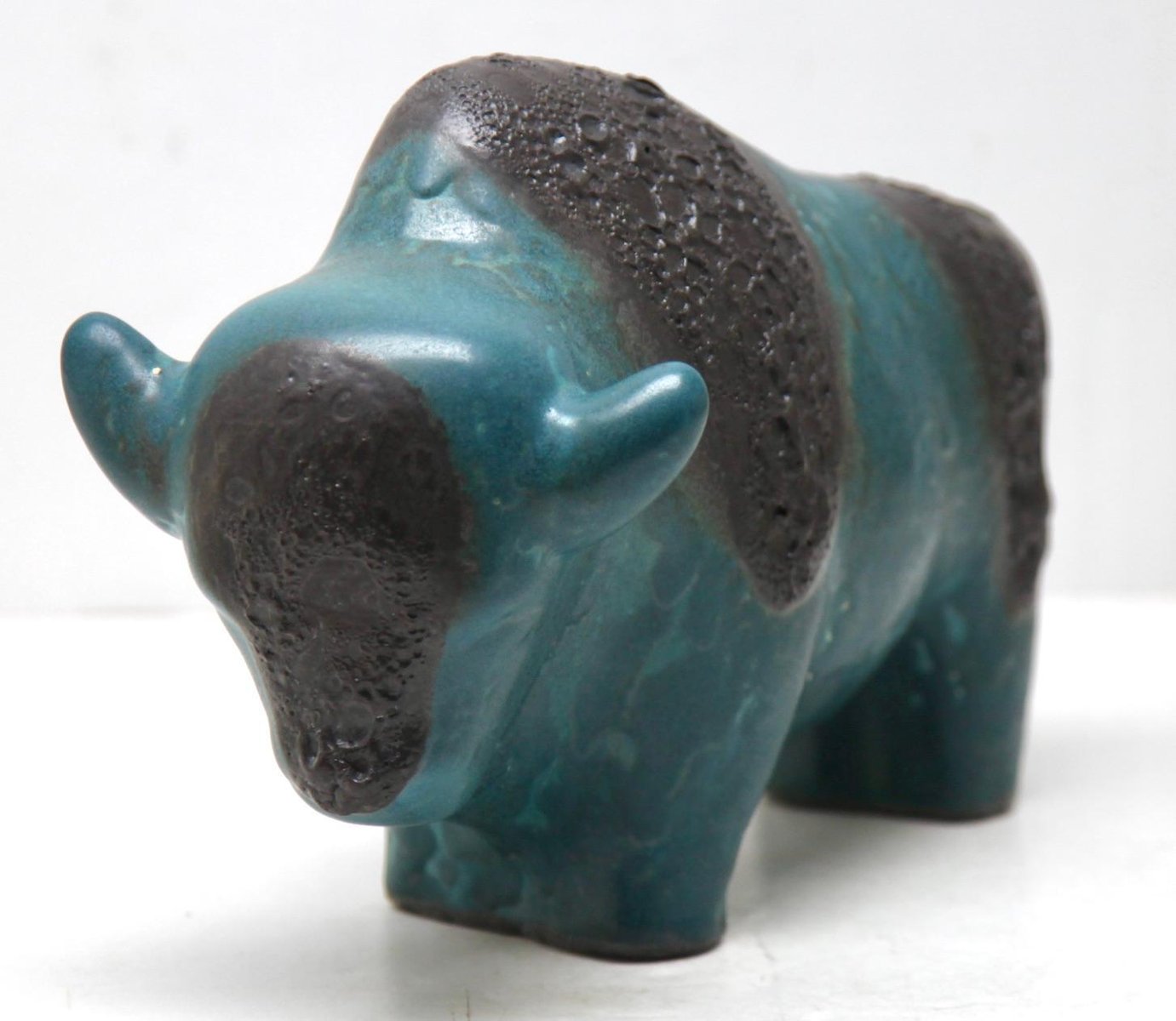 Buffalo Figurine by Otto Gerharz for Otto Keramiek