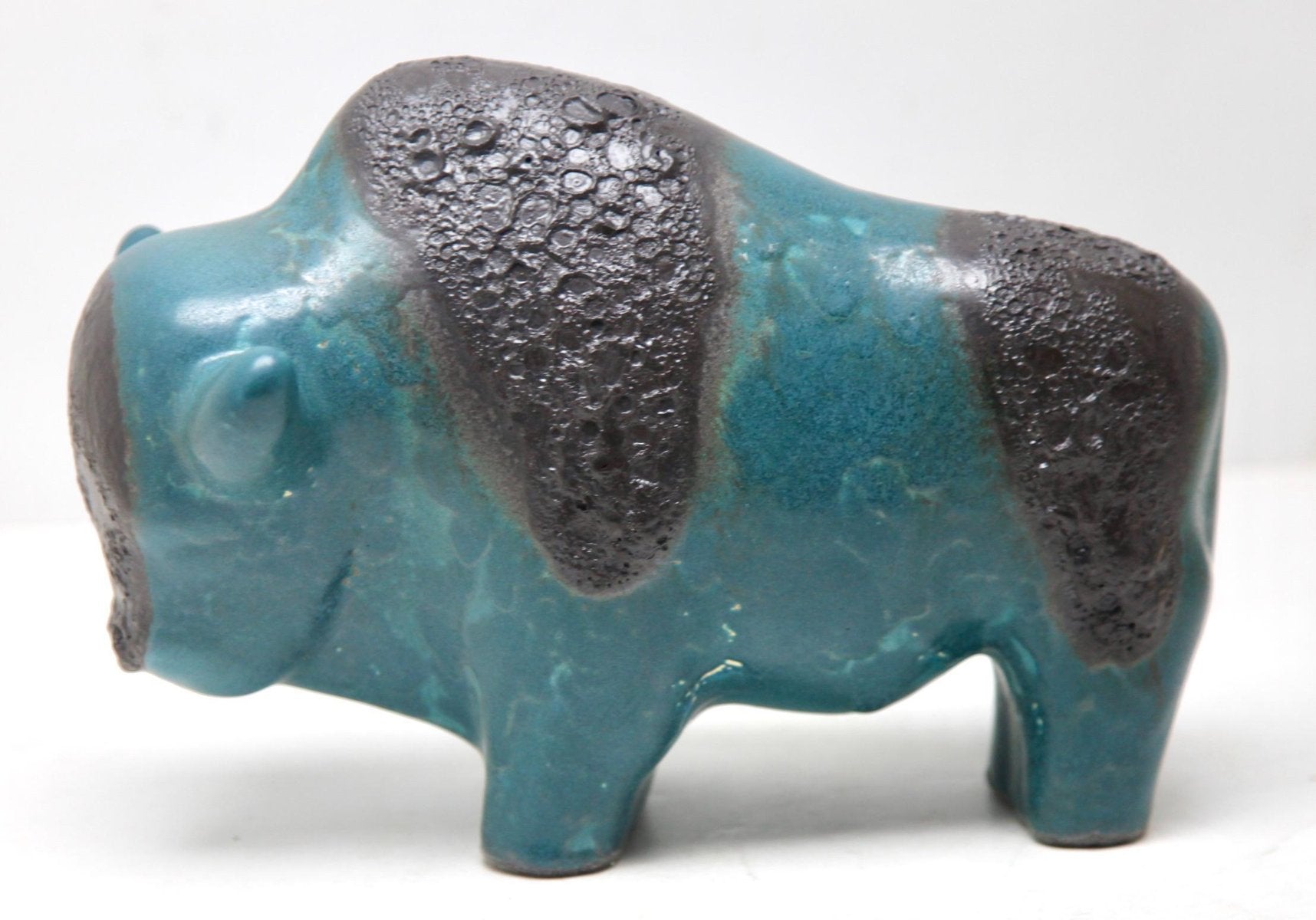 Buffalo Figurine by Otto Gerharz for Otto Keramiek